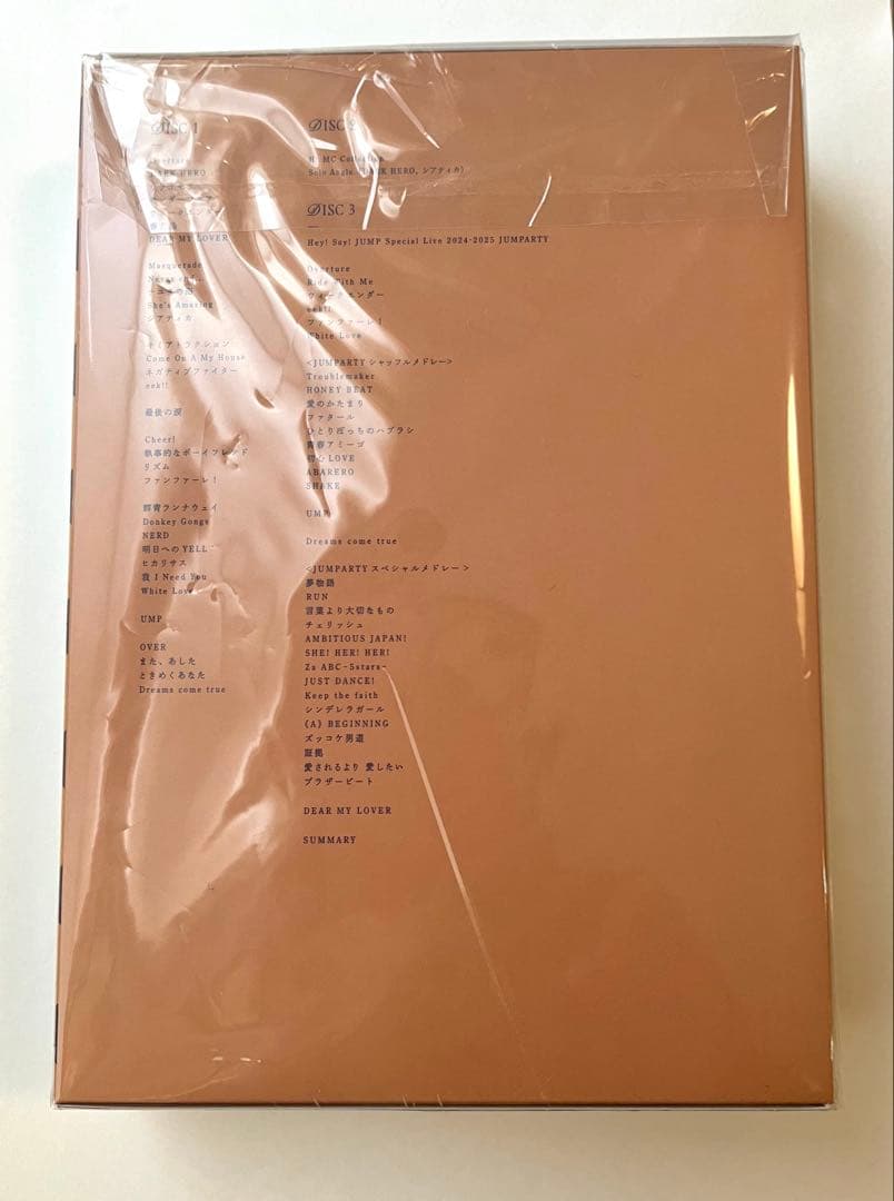【初回】Hey!Say!JUMP LIVE TOUR 2024-2025 H+