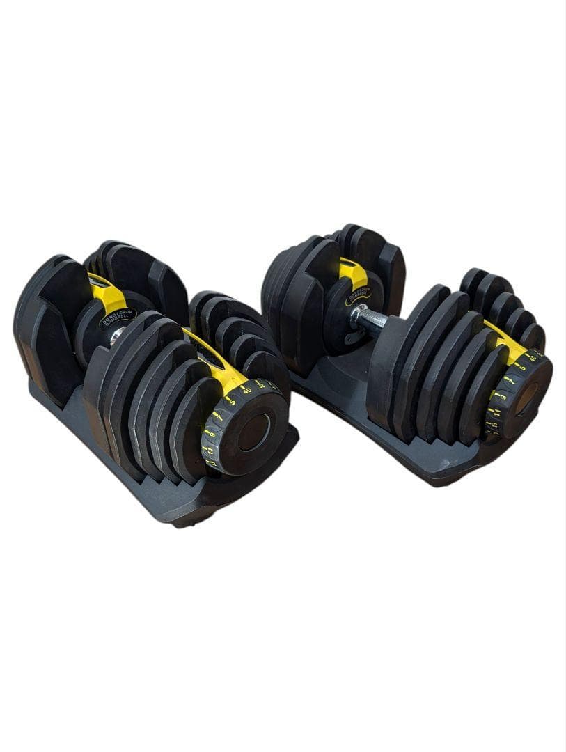 【たのめる便】可変式ダンベル ダイヤル調整5Kg〜40Kg② 筋トレ