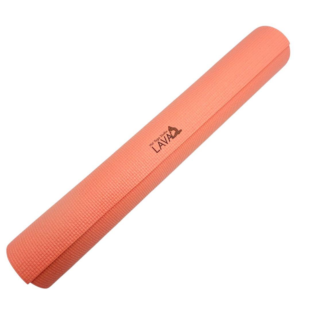 【極美品】LAVA ヨガマット 収納バッグ付き　ピンク