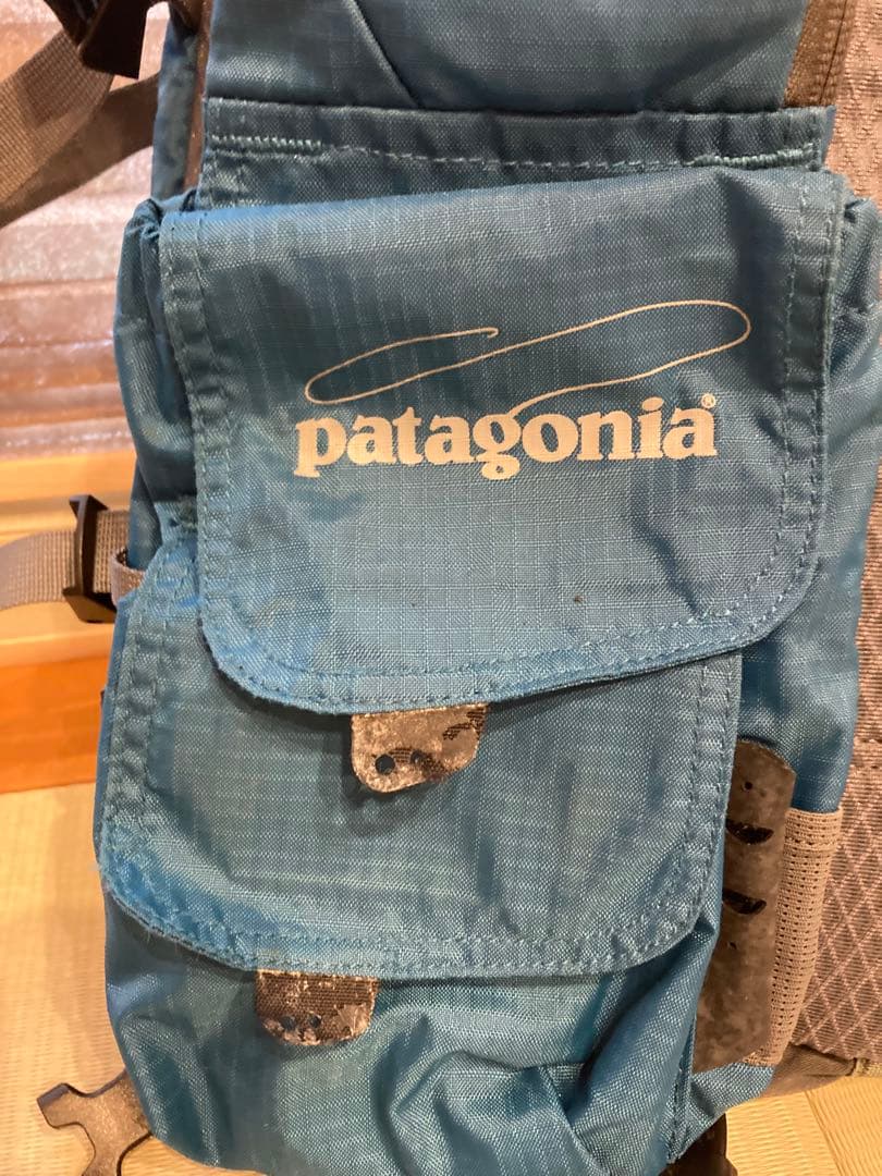 廃盤パタゴニア フライフィッシング ベストフロントスリング 渓流