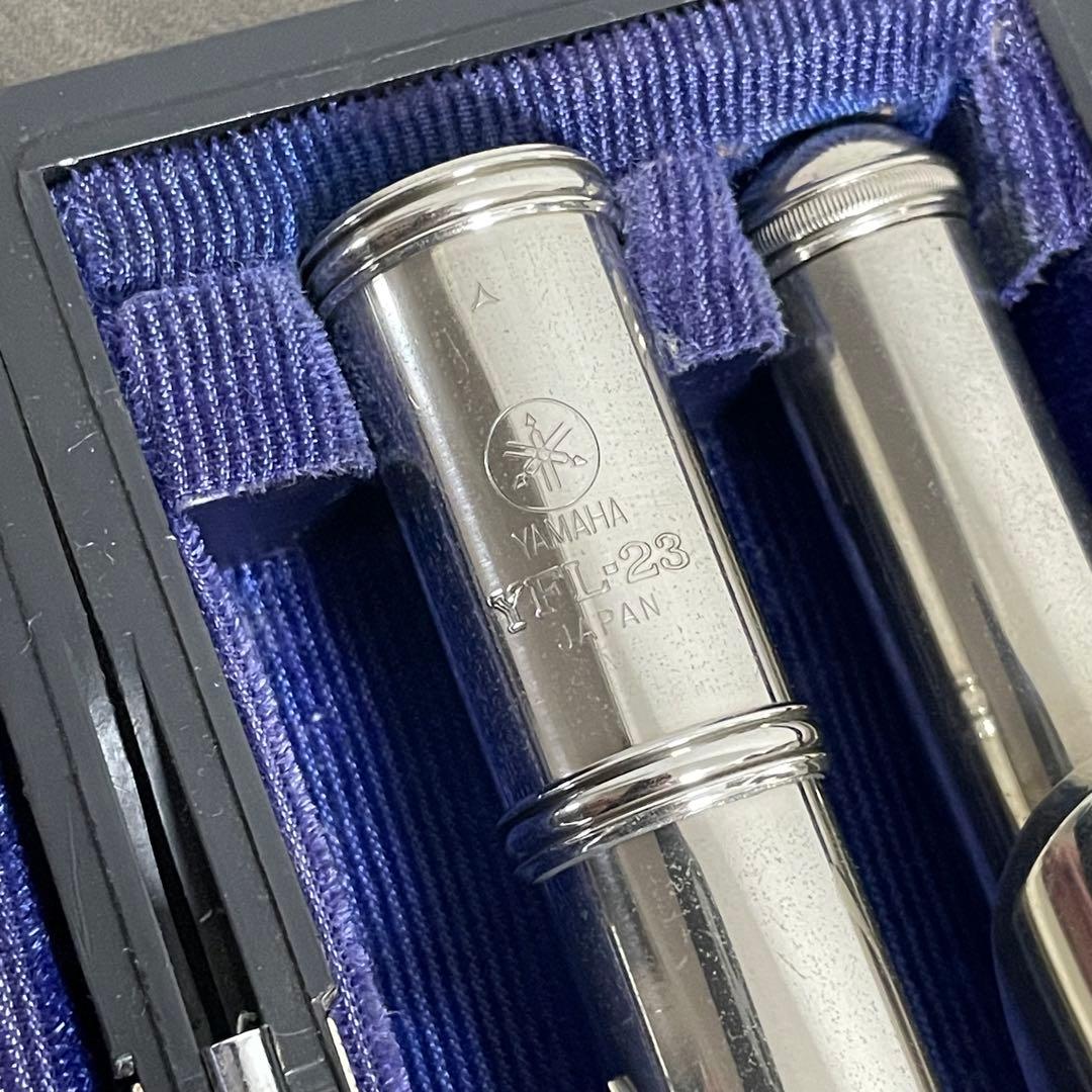 YAMAHA ヤマハ フルート YFL-23 管楽器 ケース付き 初心者向け