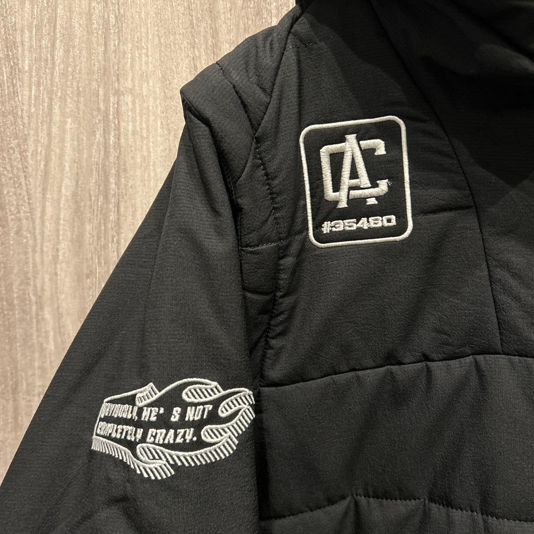 【美品】OAKLEY 中綿ハイブリッドジャケット ゴルフFOA404253 古着