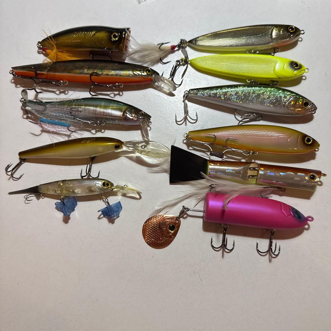 バス用ルアー　11点セット　deps イマカツ　メガバス
