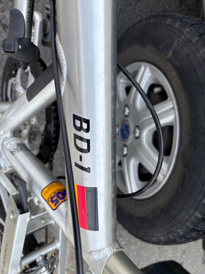 VELO BD-1 折りたたみ自転車 シルバー