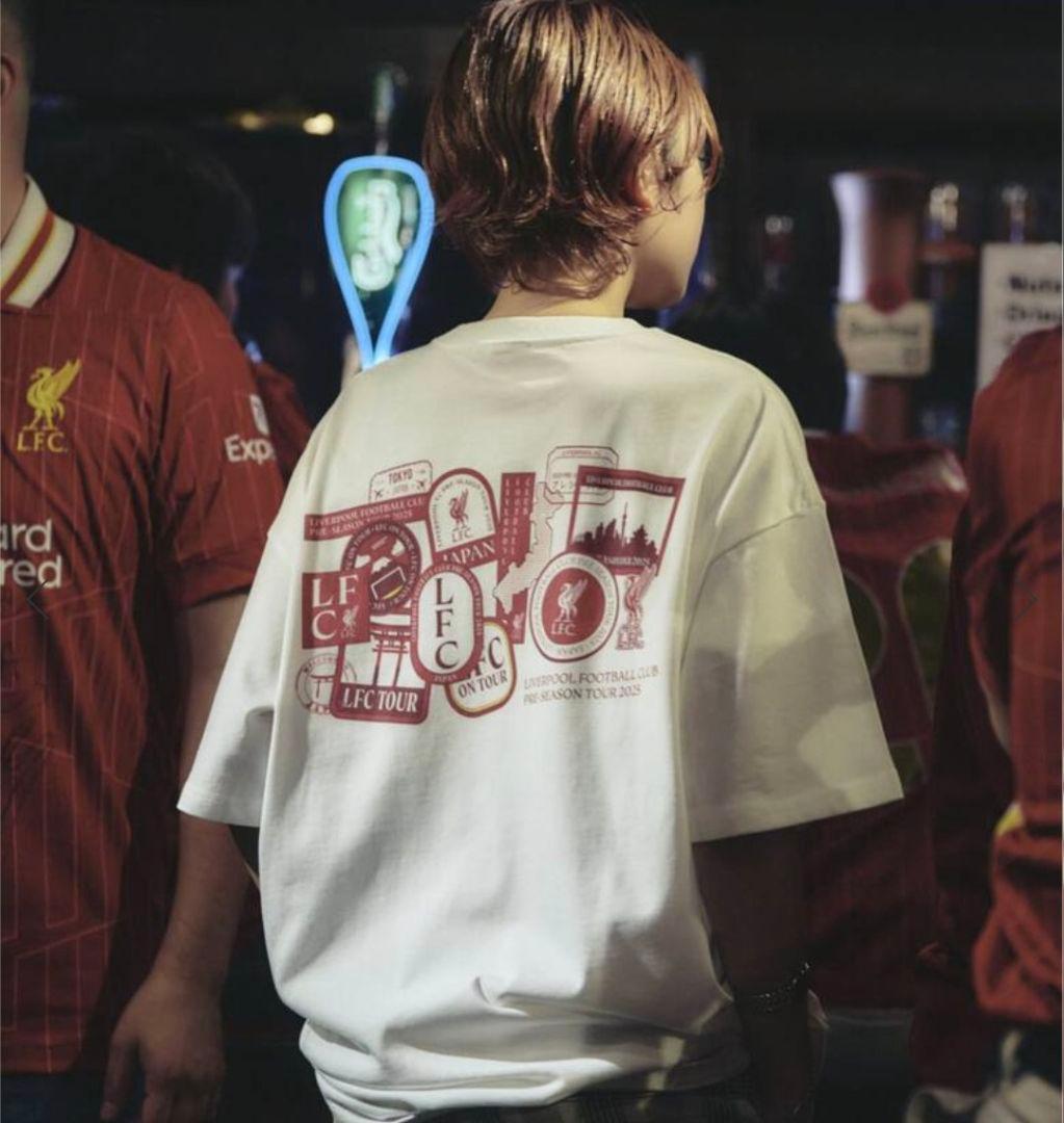 【完売品】417EDIFICE×リバプールFC PRINT Tシャツ　タオル付