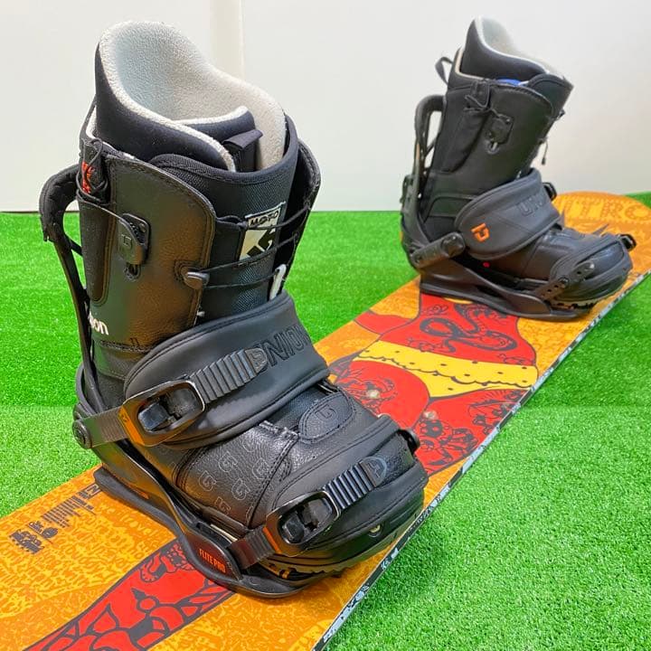 定価13万円相当★メンズフリーラン向けスノーボードセット,NITRO,UNION