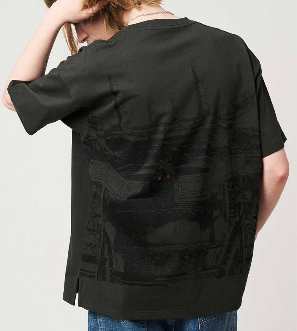 ニーア オートマタ グラニフ　エンゲルス　ビッグシルエットTシャツ