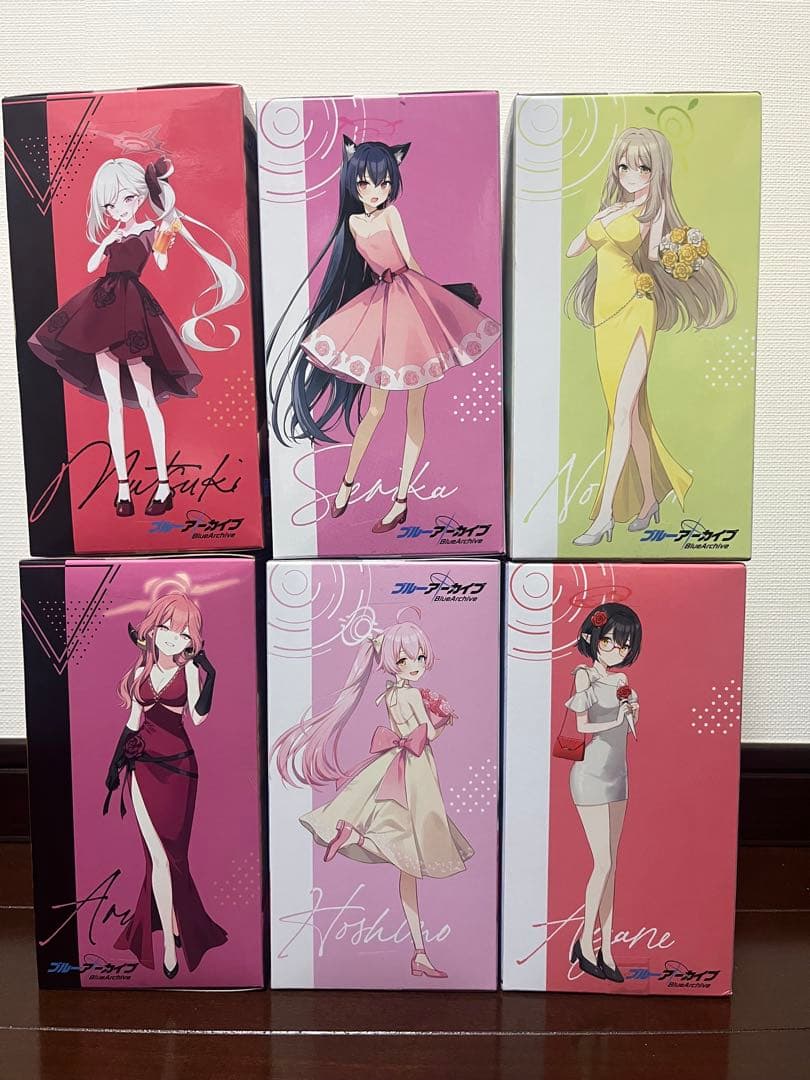 ブルーアーカイブ　フィギュア　6体セット