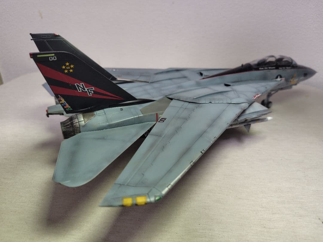 アメリカ海軍F-14A トムキャットブラックナイツ 1/48スケールモデル