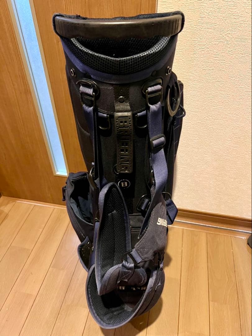 BRIEFING ゴルフキャディバッグ 紺