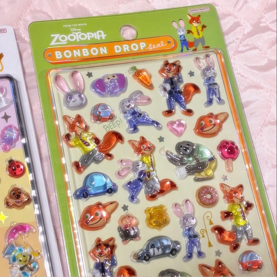 【正規品】クラシック　ズートピア　くまのプーさん　ボンボンドロップ　プチドロップ