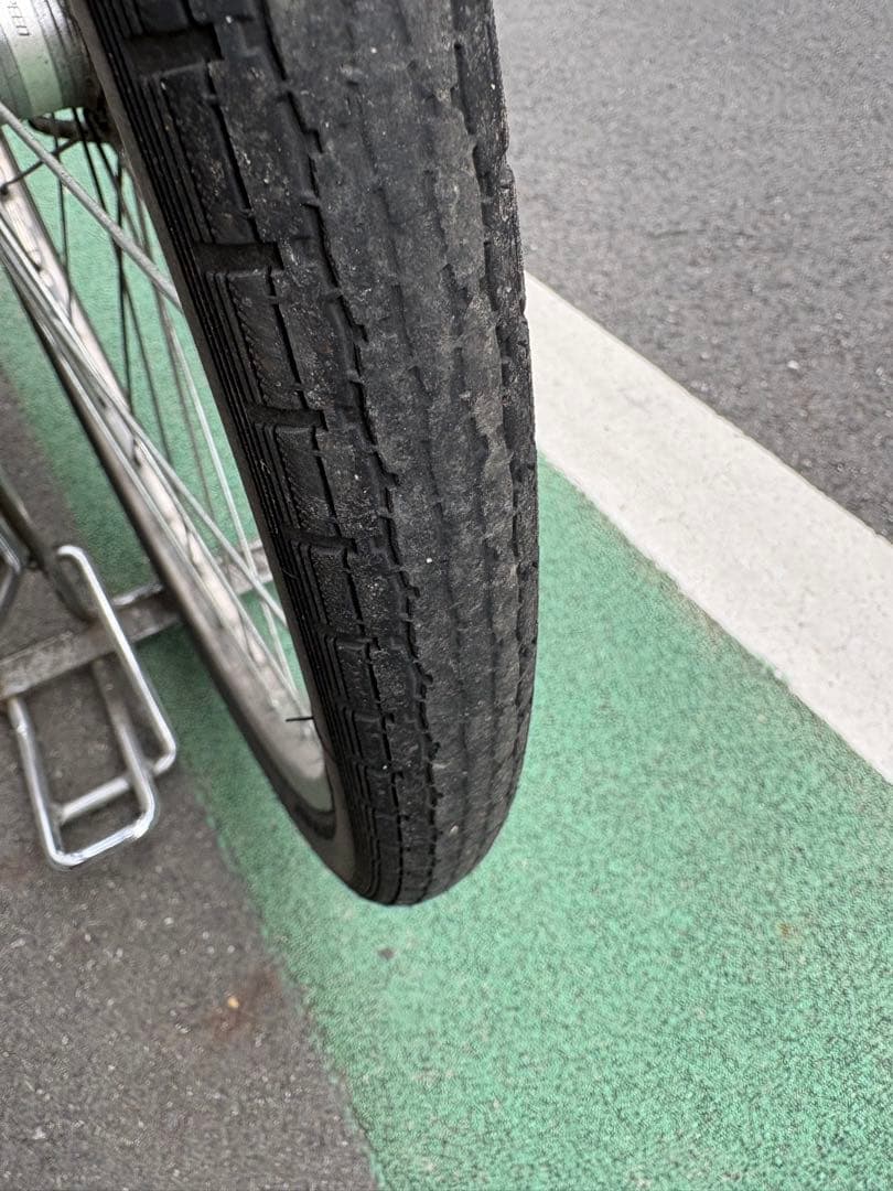 電動アシスト自転車 シルバー バスケット付き　パートナーDX 美品