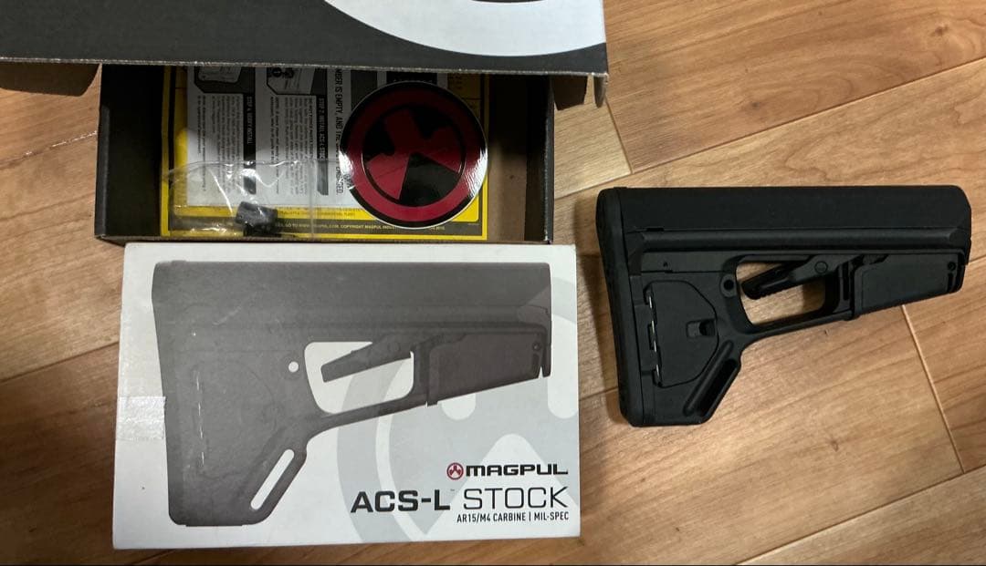 マグプル MAGPUL BK ACS-L ストック 実物