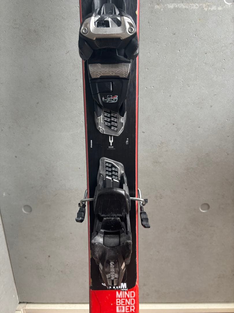 K2 Mind Bender 170cm 99 パウダー用　ファットスキー板