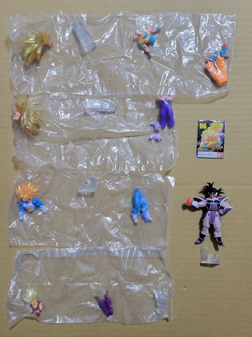 デジタルグレード　DG　ドラゴンボール　サイヤ人伝説　全5種　悟空　ターレス　他