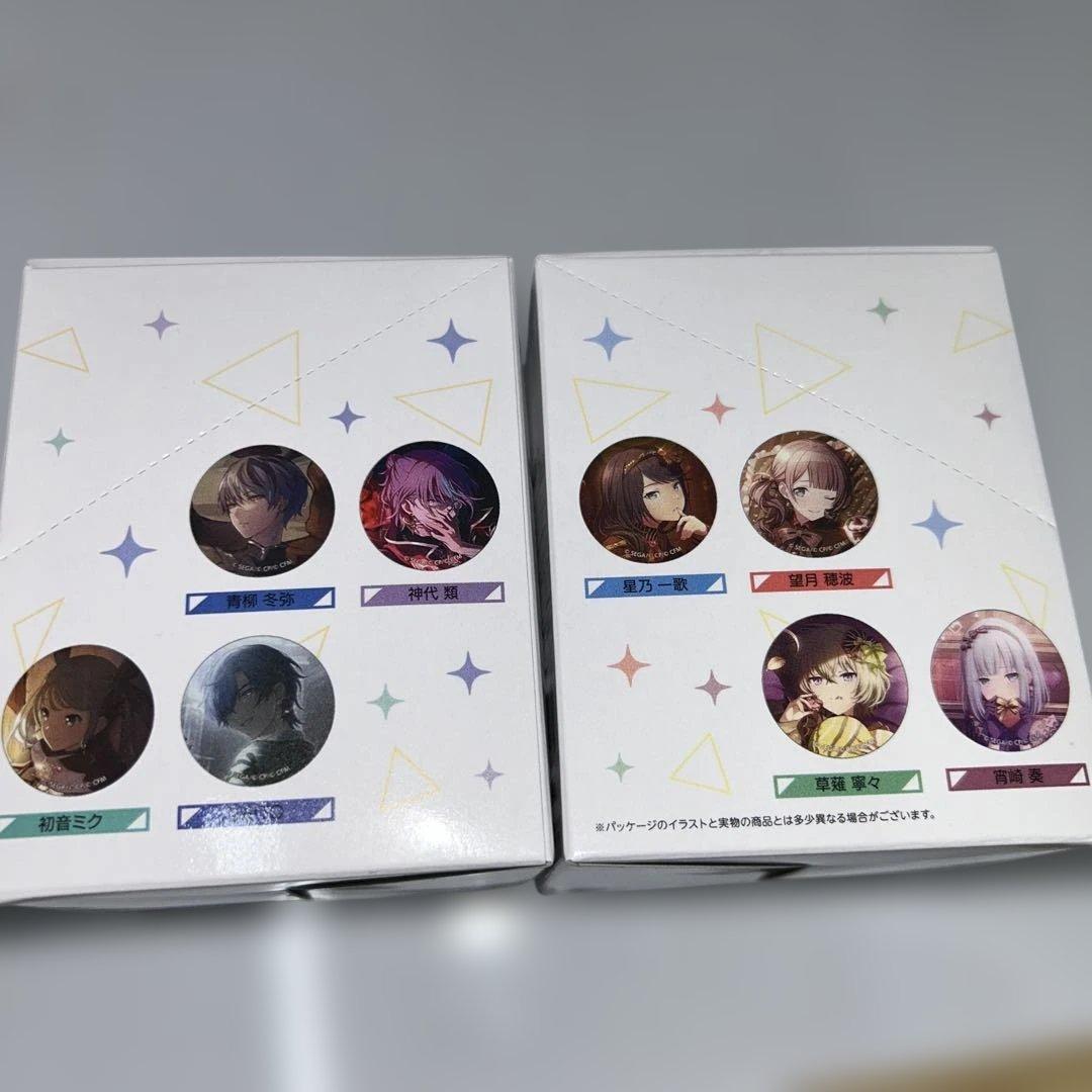 プロセカ グリ缶BOX / ZOZOTOWNチェキ / Rella個展 缶バッジ