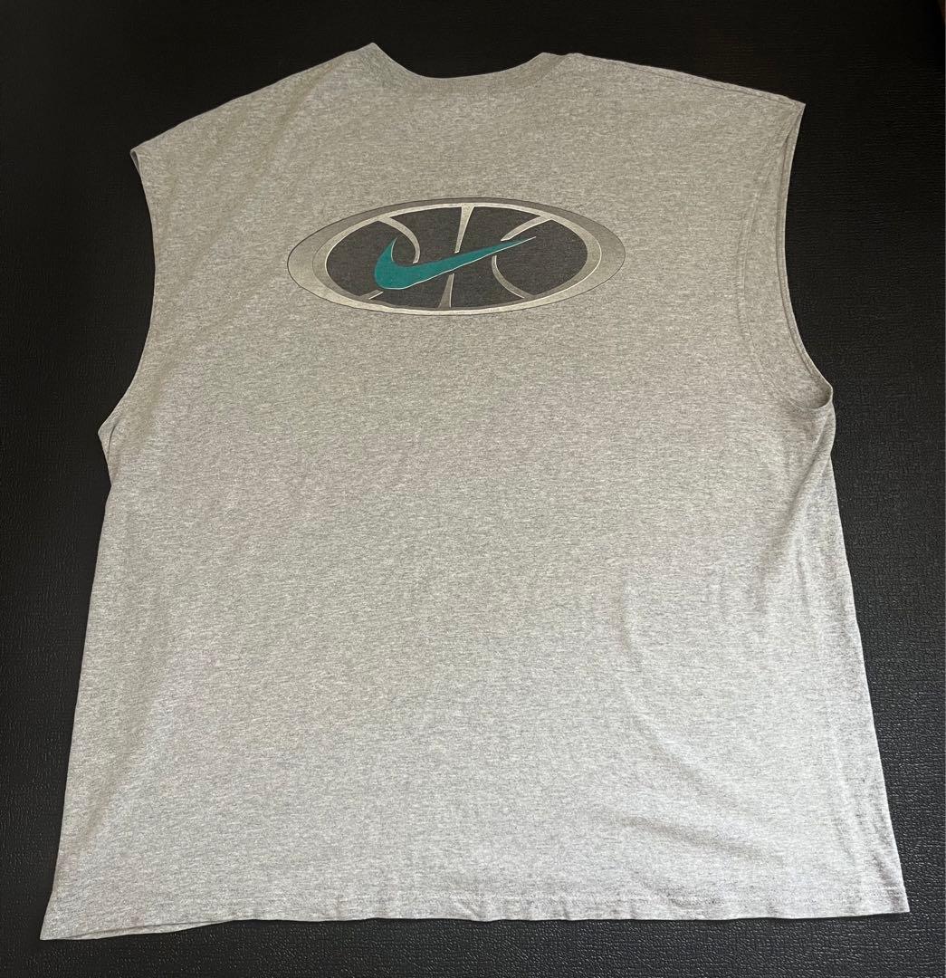 90s NIKE 銀タグ USA製 ノースリーブTee サイズ　XXL