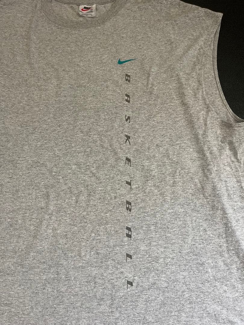 90s NIKE 銀タグ USA製 ノースリーブTee サイズ　XXL