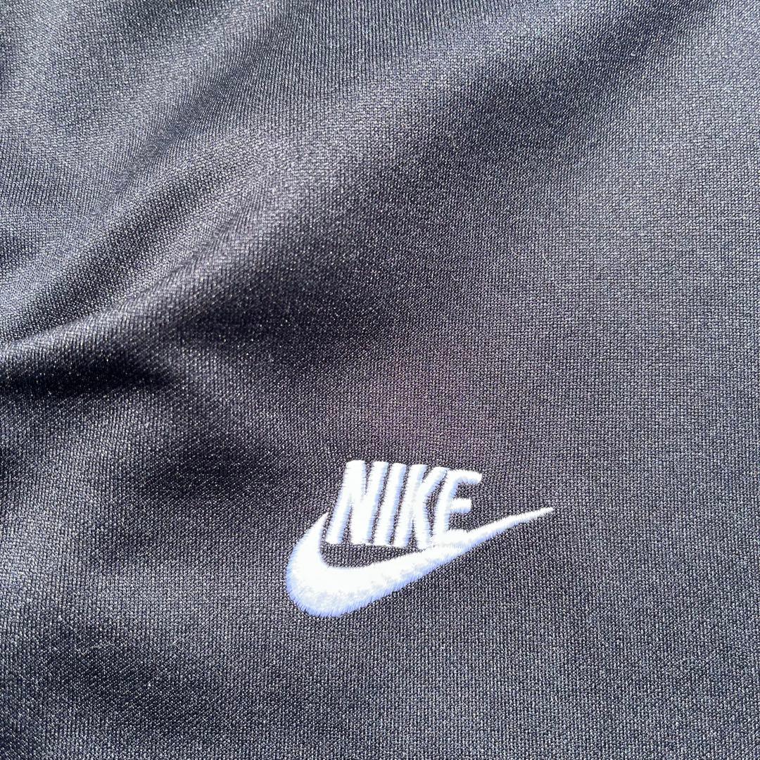 00s NIKE ナイキ トラックジャケット y2k ユベントス 黒 白 刺繍