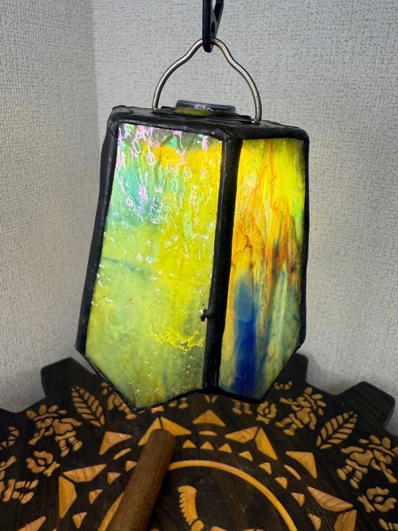ハンドメイド ステンドグラスシェード