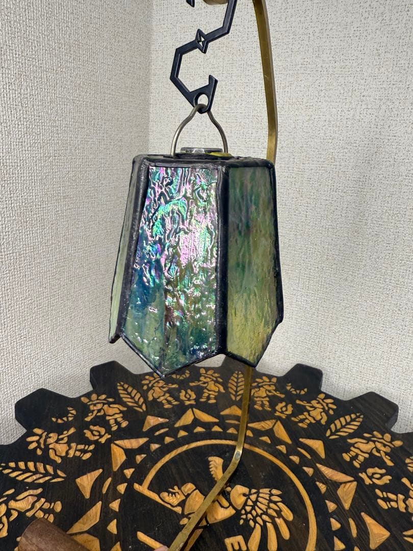 ハンドメイド ステンドグラスシェード