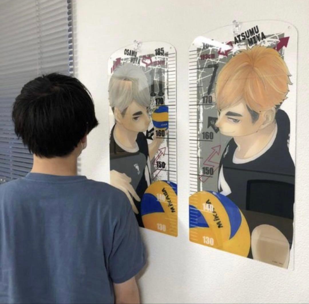ハイキュー　アクリル　身長計 研磨 ジャンプショップ 受注生産限定 アクリル板