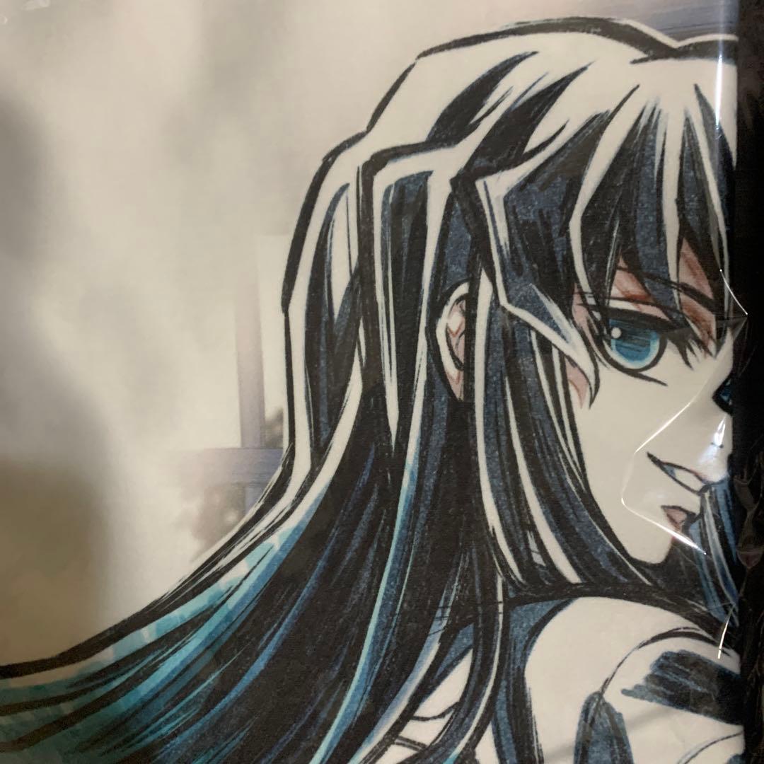 鬼滅の刃 柱展 大判タオル 柱描き下ろしイラスト 　時透無一郎 新品未開封