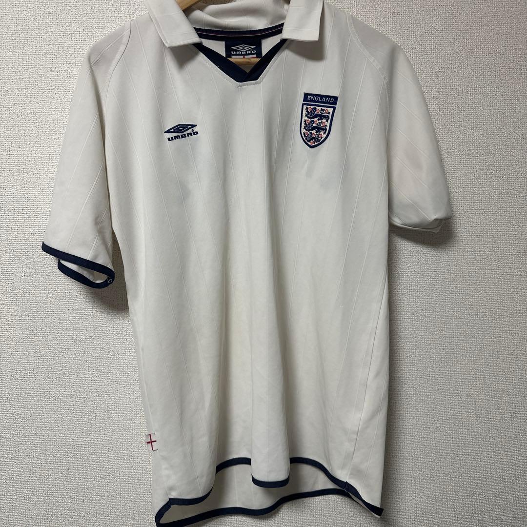 Umbro イングランド代表 ホワイトポロシャツ