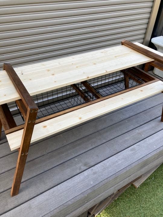 最終値下げ！ハードウッドで作成！マルチスタンド キャンプ　アウトドア