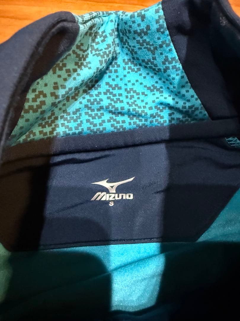 ミズノ　Mizuno ジャージ上下セット ネイビー/ブルー　Sサイズ　美品