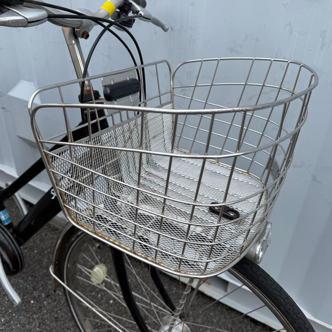 けんけん　自転車 27インチ カゴ/変速機/オートライト付 定価9.6万円