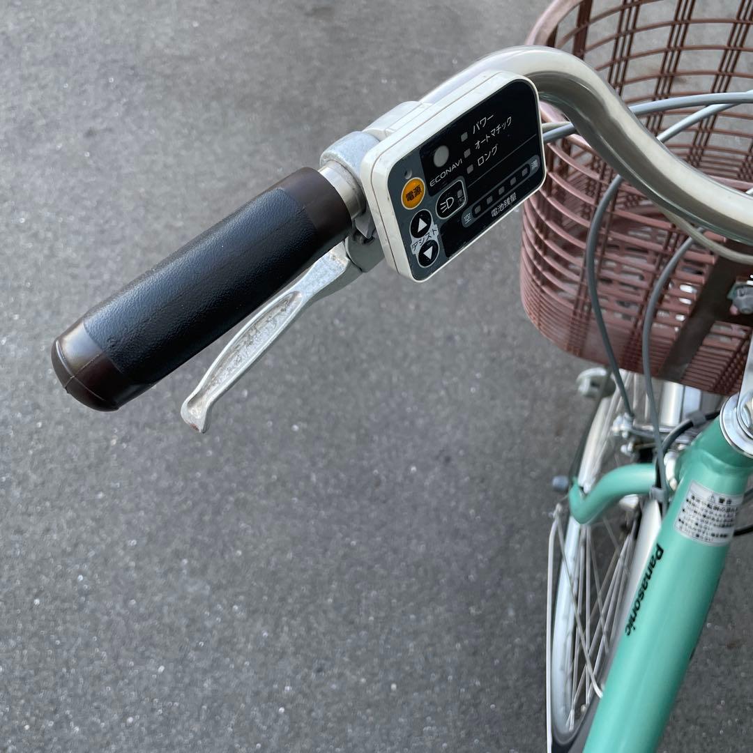 パナソニック電動アシスト自転車26インチ ブルー