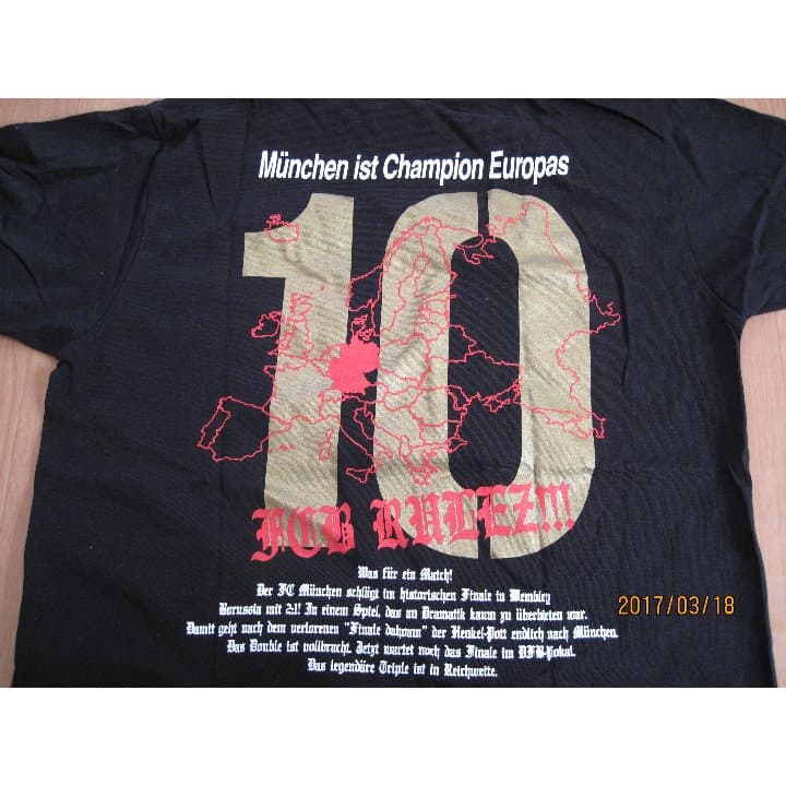 GRANDE WEMBLEY FINAL 2013  バイエルン Tシャツ
