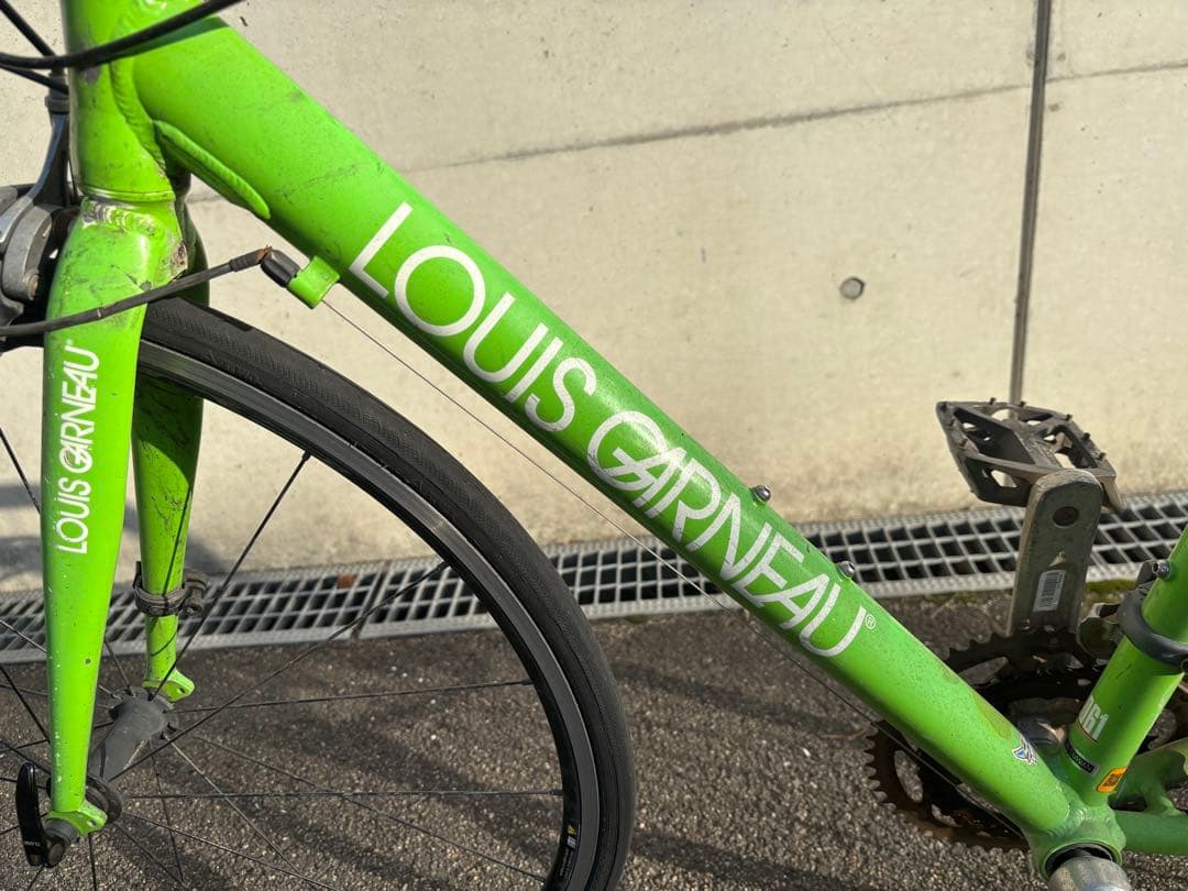 【美品】LOUIS GARNEAU グリーン ロードバイク