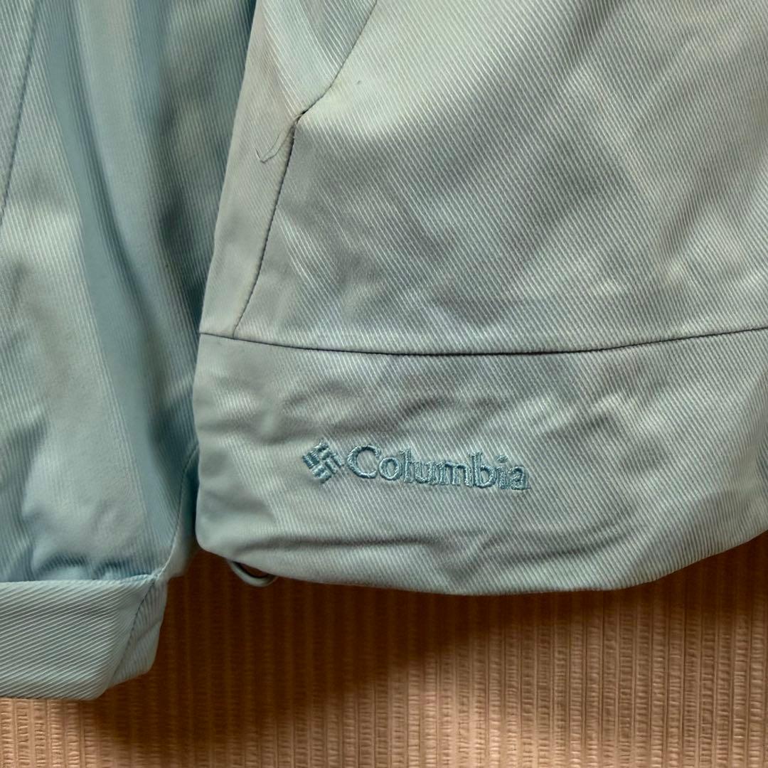 Columbiaコロンビア US古着　スノーウェア　水色　レディースL
