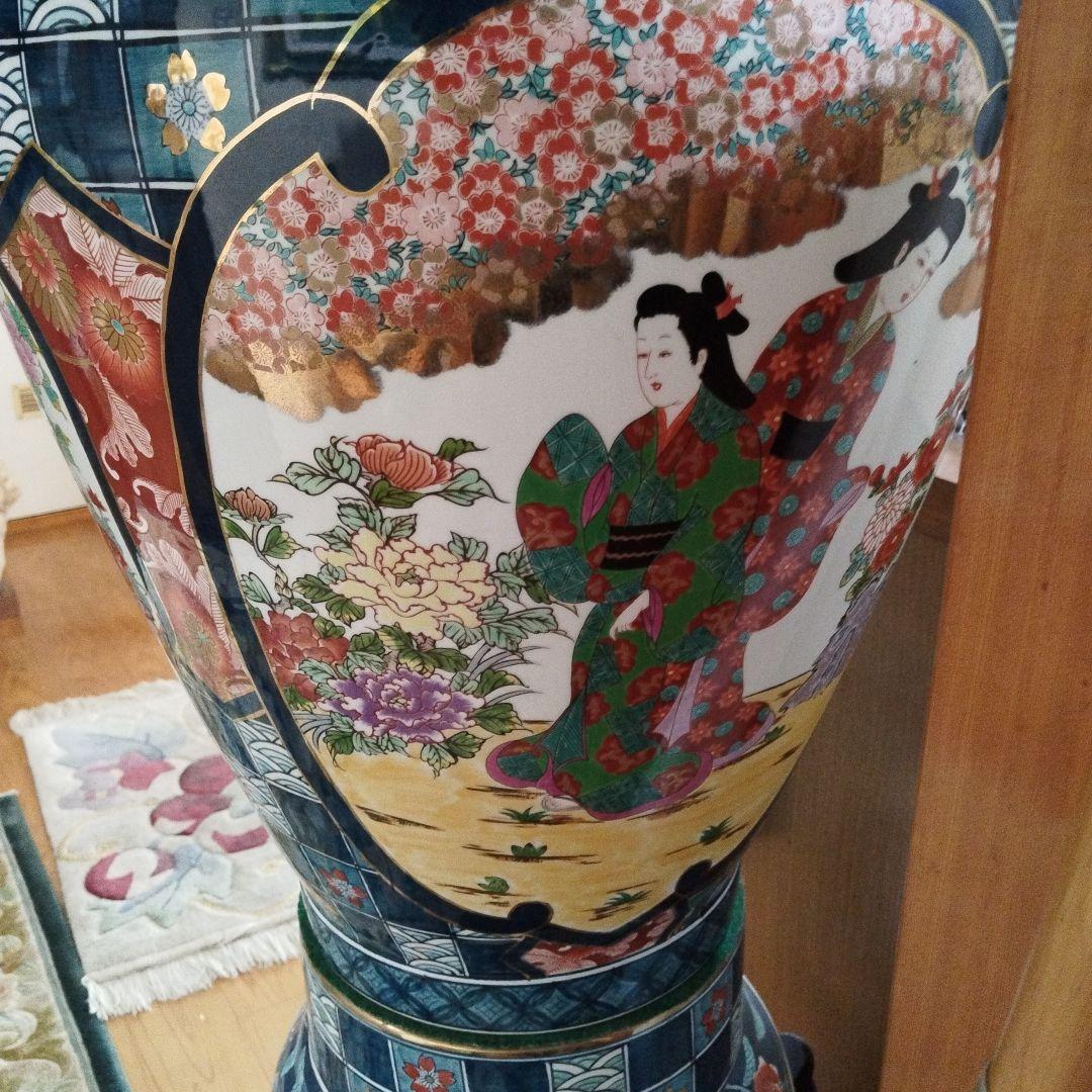 金龍窯　博山作　飾壷　伝統工芸美術