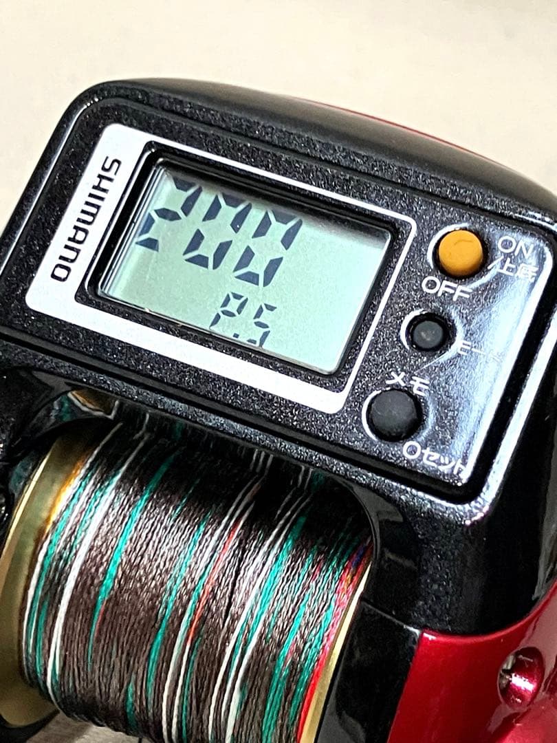 SHIMANO シマノ　釣具　リール　SLS小船XH 1000XH レッド