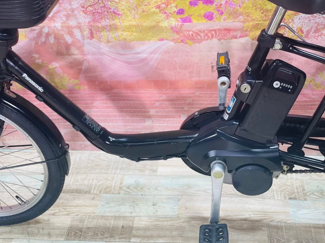 K2424 電動自転車パナソニック子供乗せ 20インチ 送料無料