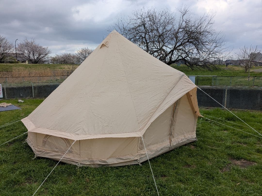 ゆかーり。　NEUTRAL OUTDOOR GEテント4.0　ベルテント