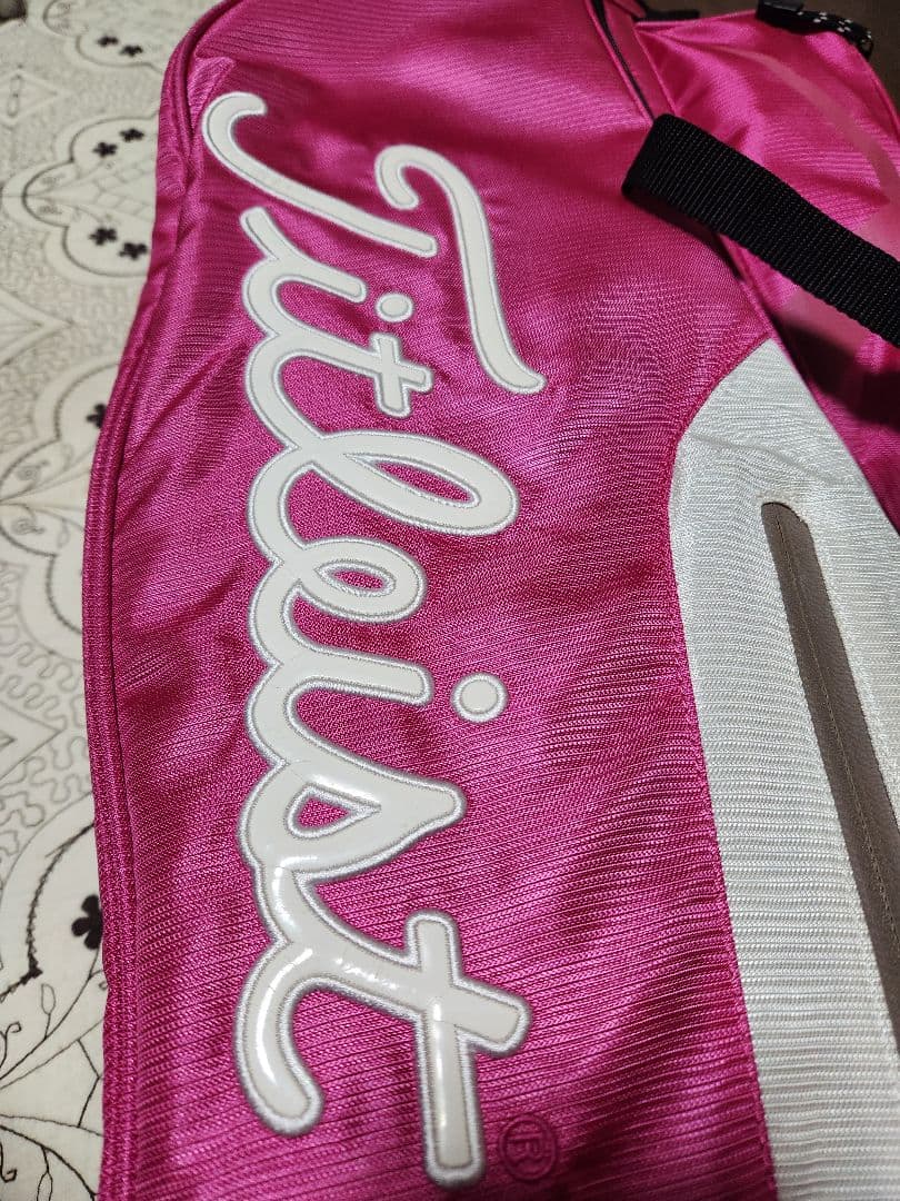 Titleist ピンク キャディバッグ