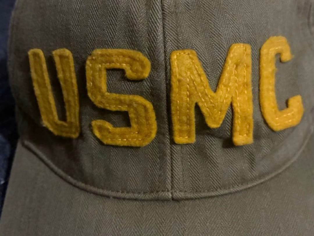 トイズマッコイ　TOYS MACCOY ヘリンボーン　USMC キャップ　希少