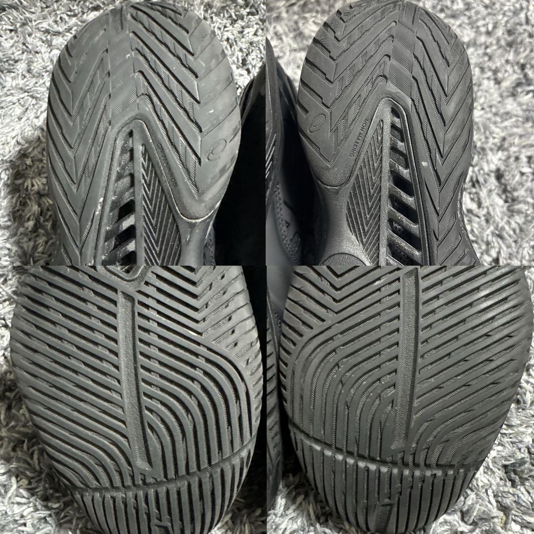 極美品 ASICS GELBURST 26 黒 26cm バッシュ ゲルバースト