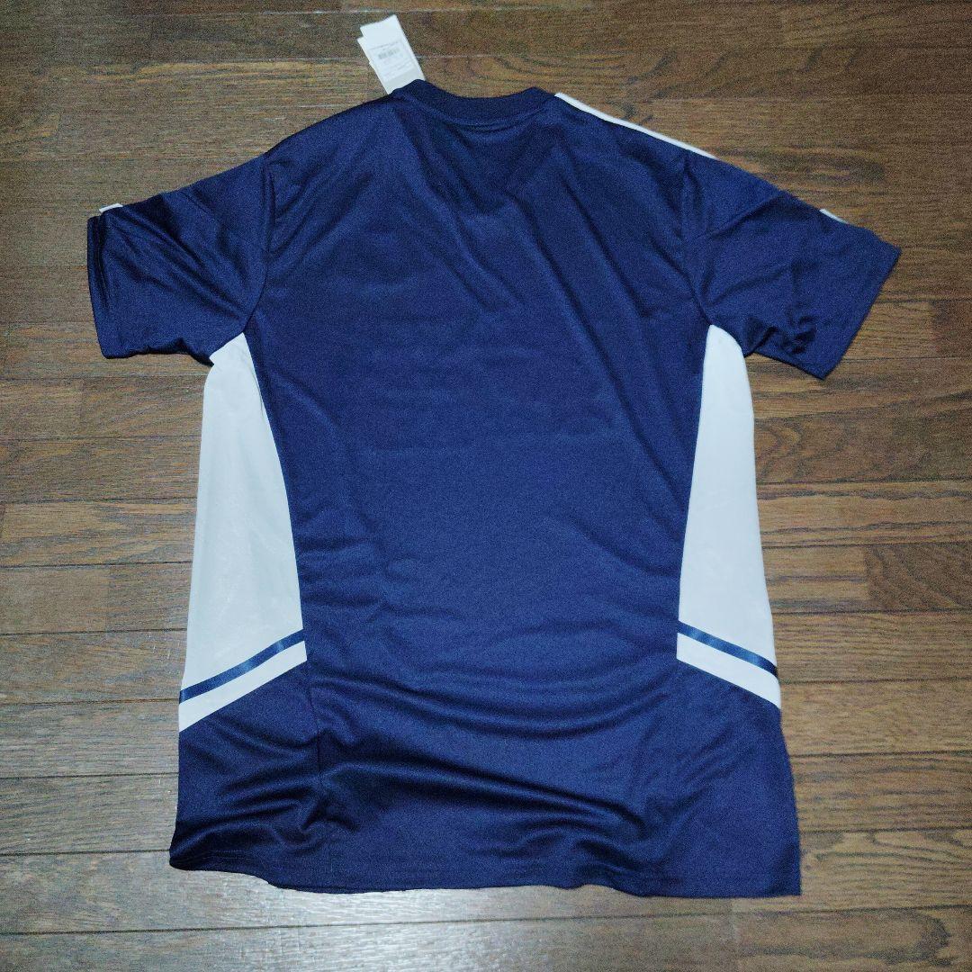 adidas ネイビー 半袖シャツ NISSAN SHATAI 新品です✨