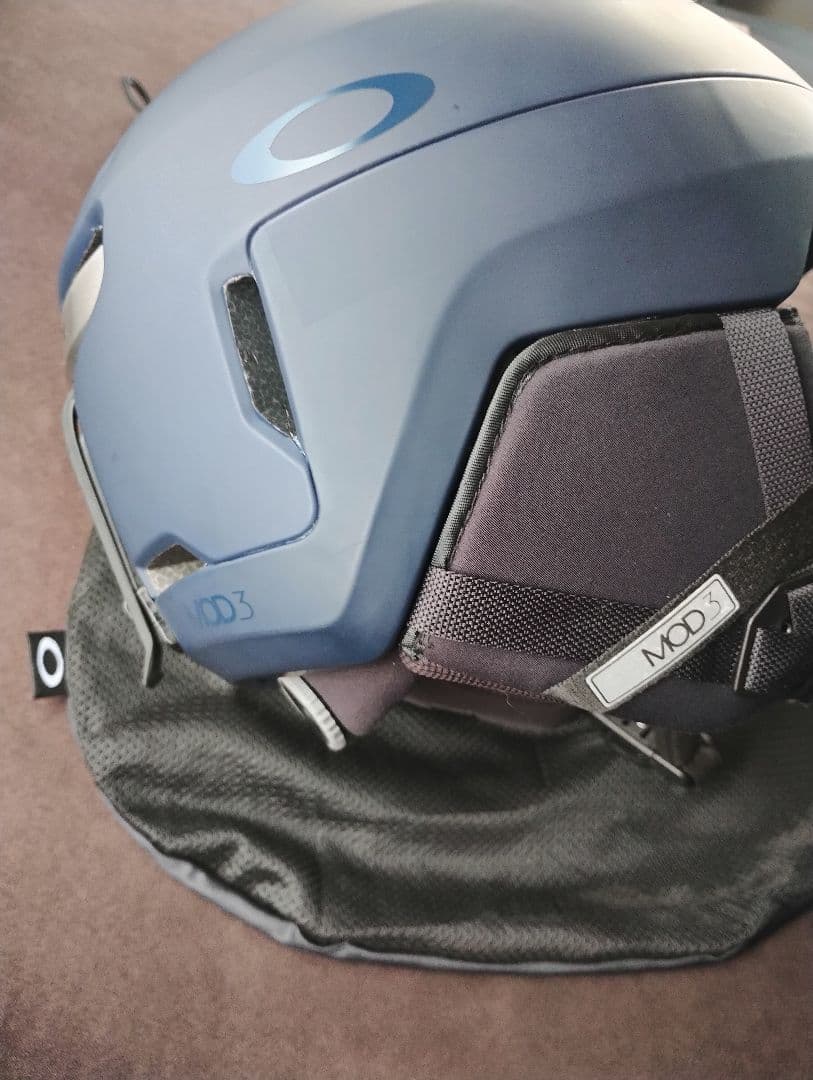 OAKLEY MOD3　M　ヘルメット ダークブルー　スキー　スノーボード