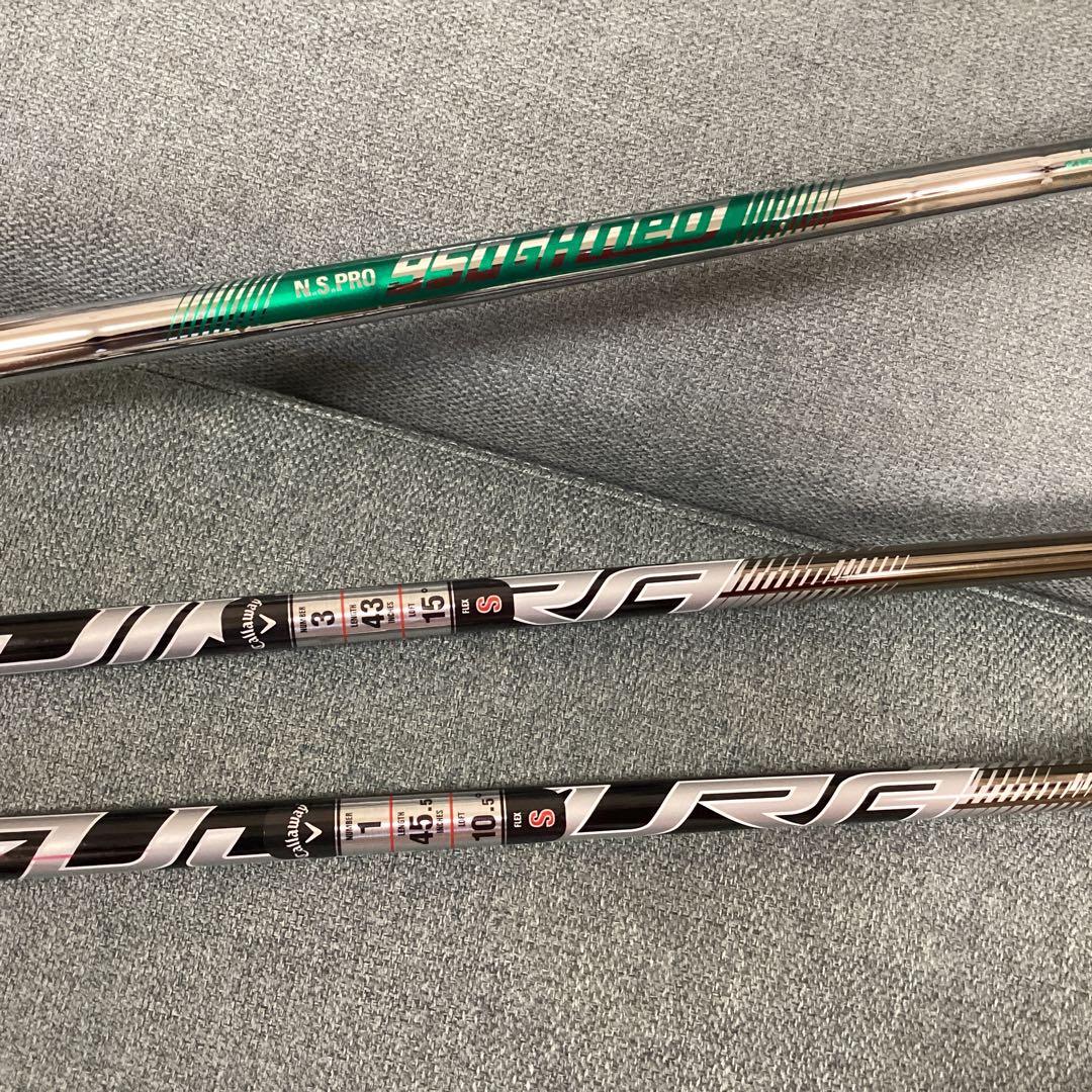 定価51万Callaway グレートビックパーサーアイアンドライバー 3wセット