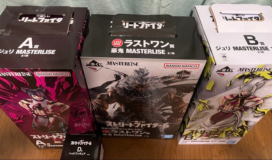 ストリートファイター6 一番くじ A B Dラストワン　フィギュア　新品未開封