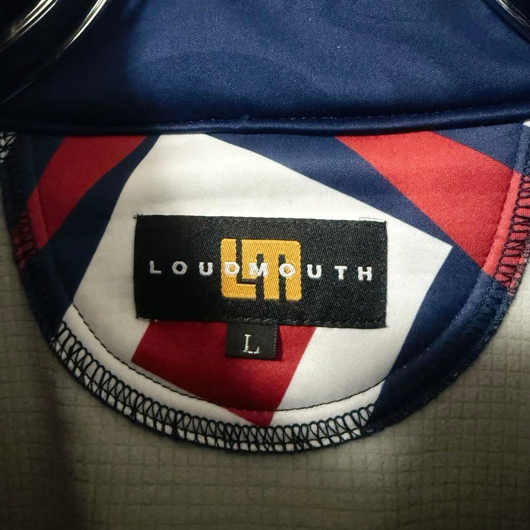 LOUDMOUTH ラウドマウス グラフィック 総柄 ジャージ ゴルフウェア L