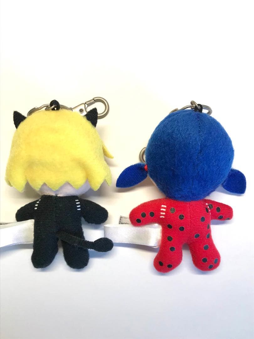 ミラキュラス　レディバグ＆シャノワール　マスコットキーホルダー　2個セット