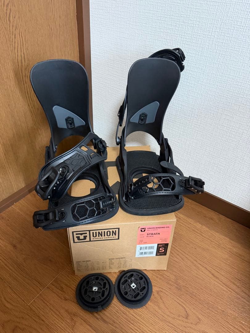 Union Binding STRATA black sサイズ