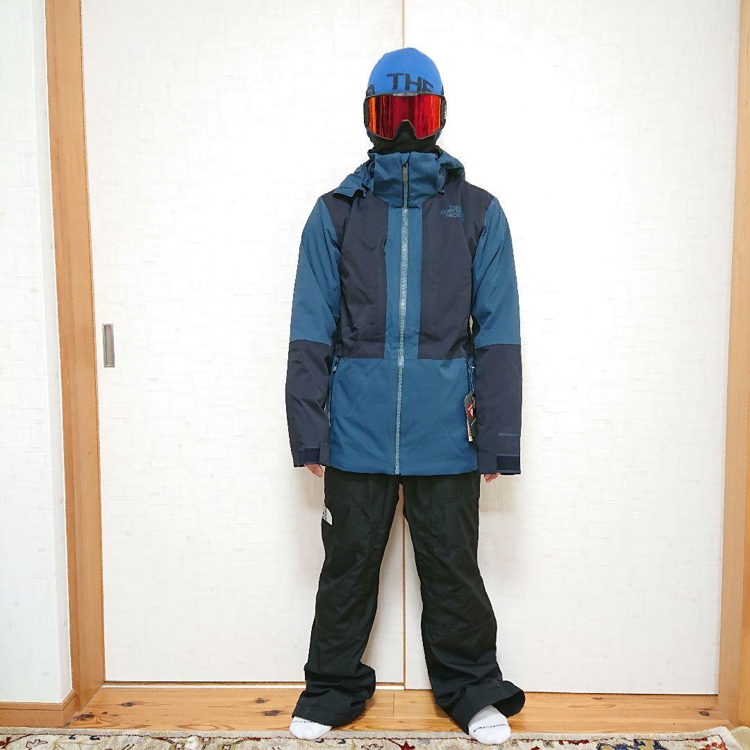 新品未使用THE NORTH FACEスキー、スノーボードジャケットウェアS青紺